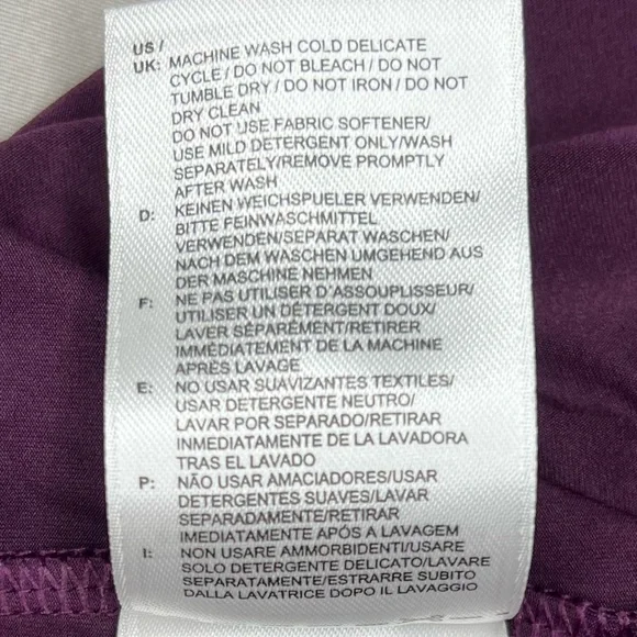 Adidas top women medium spaghetti strap racerback tank purple - Picture 6 of 8